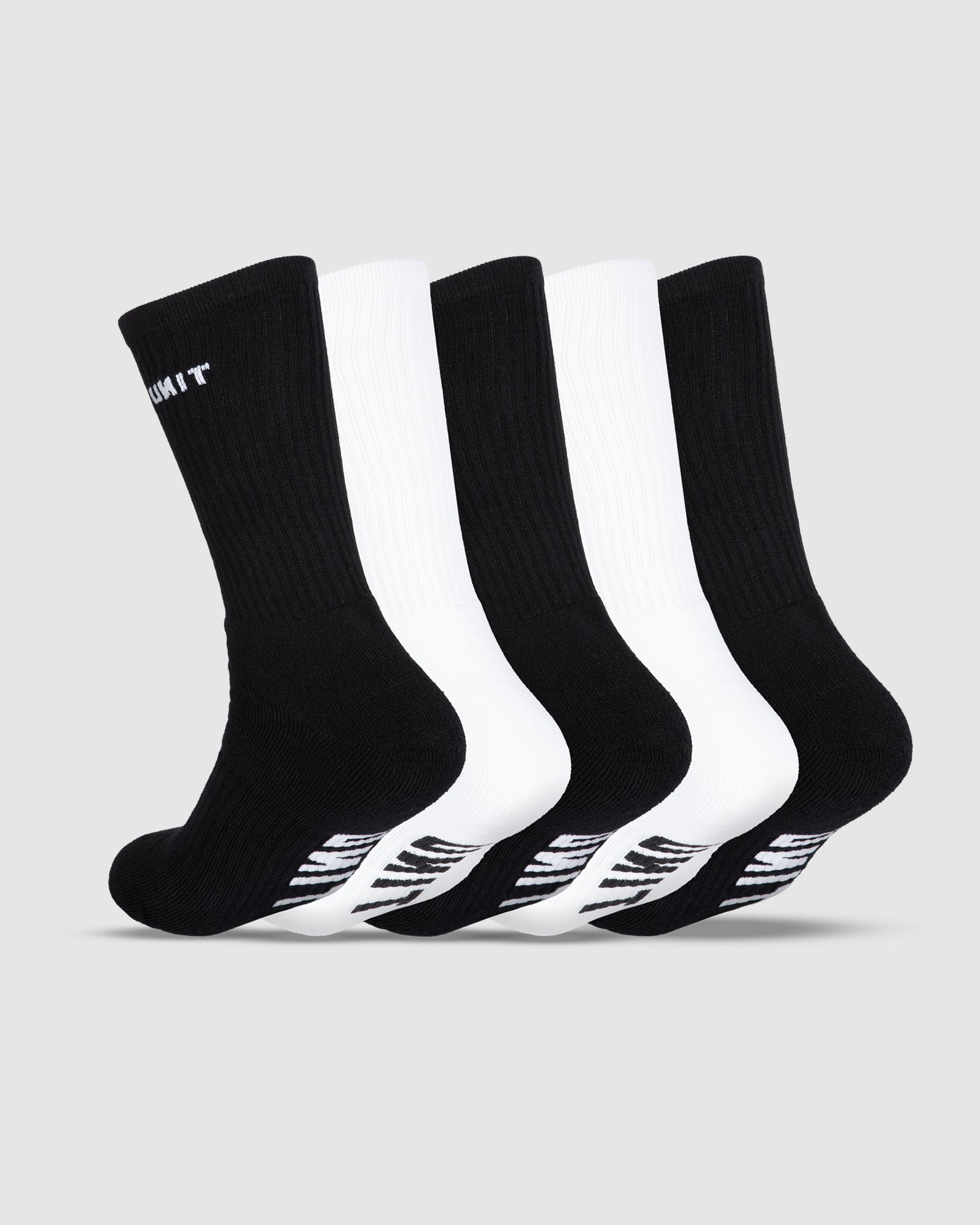 MENS SOCKS BAMBOO 5 PACK STORM