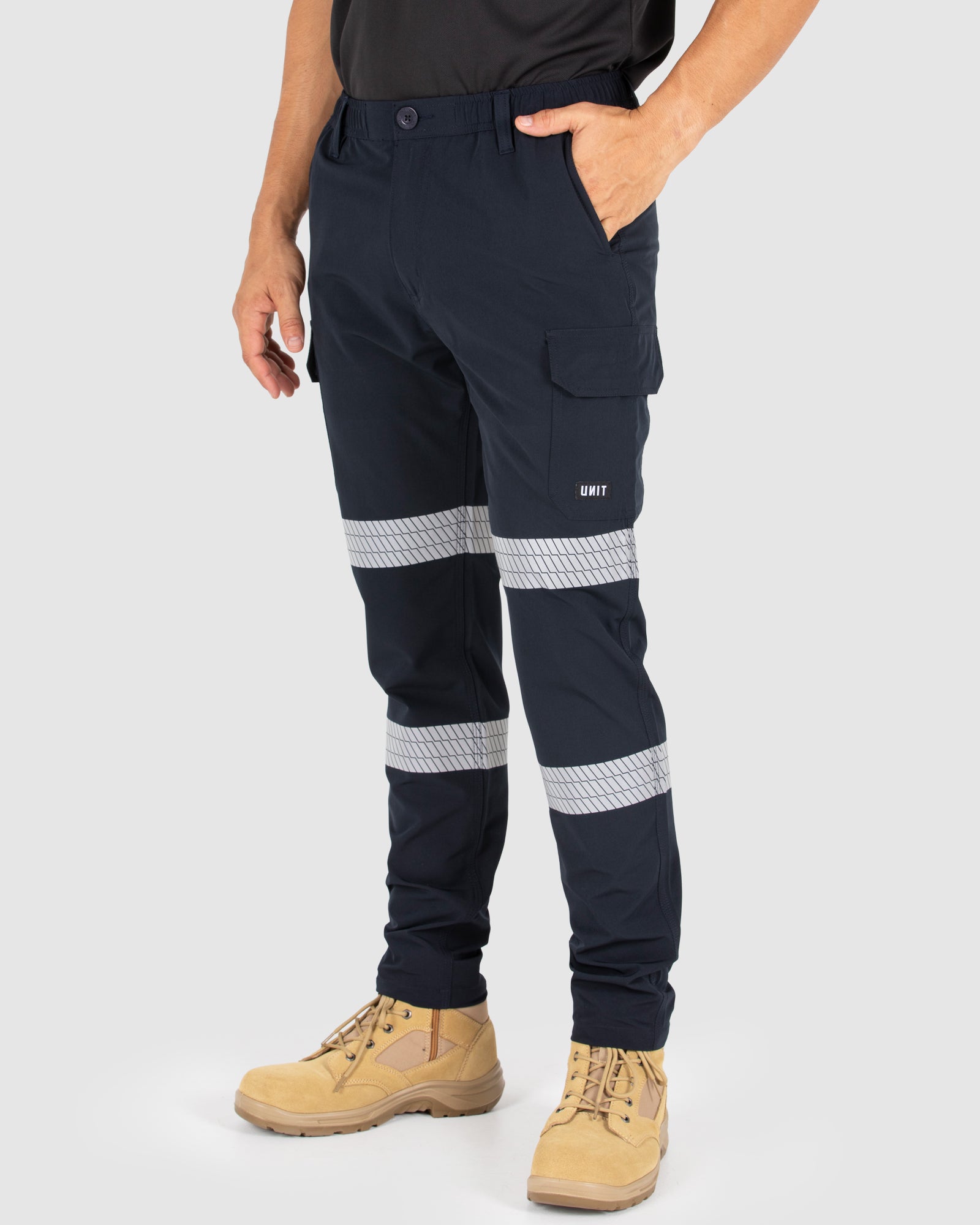 UNIT Mens Flexlite Reflective Utility Pants 259175