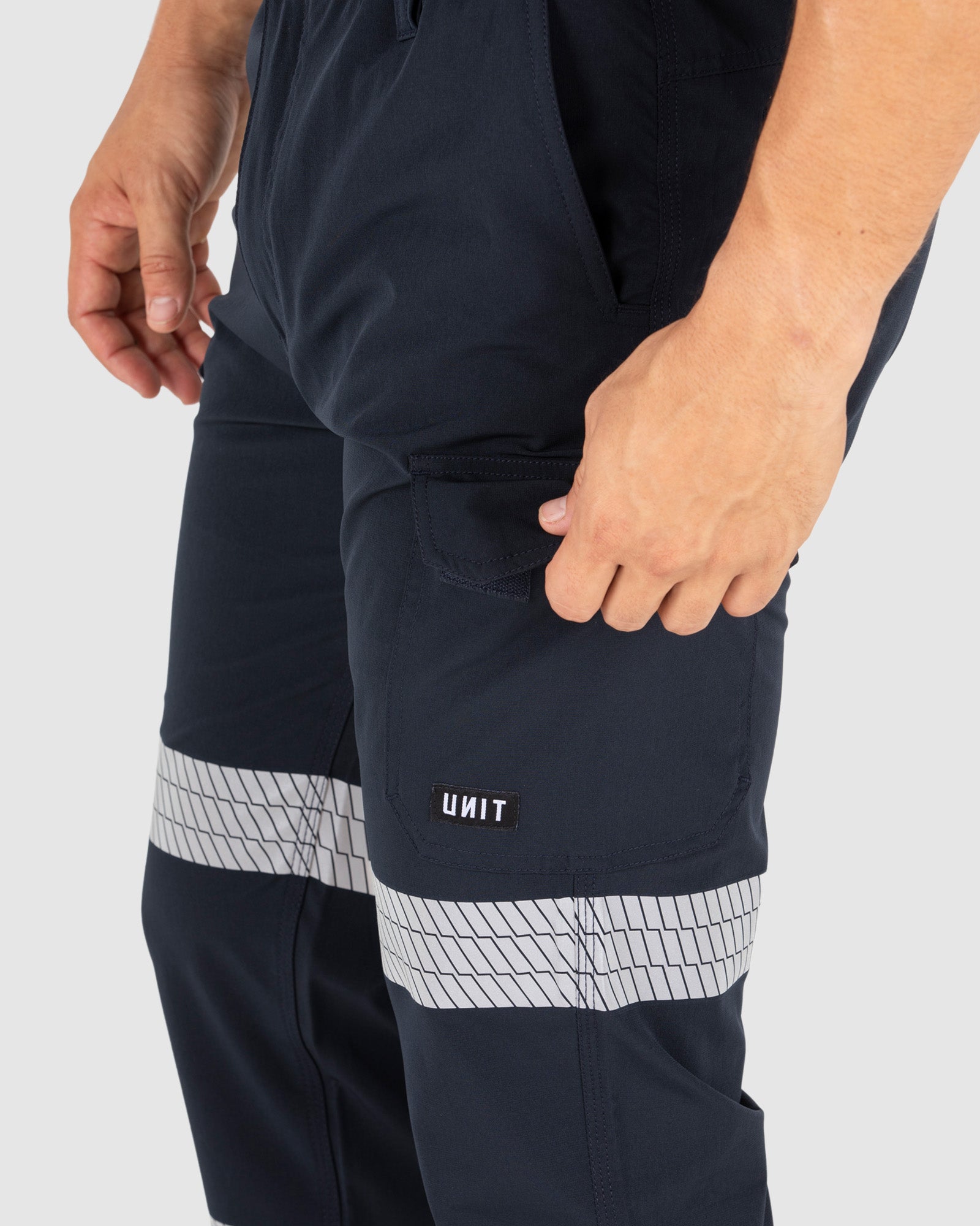 UNIT Mens Flexlite Reflective Utility Pants 259175