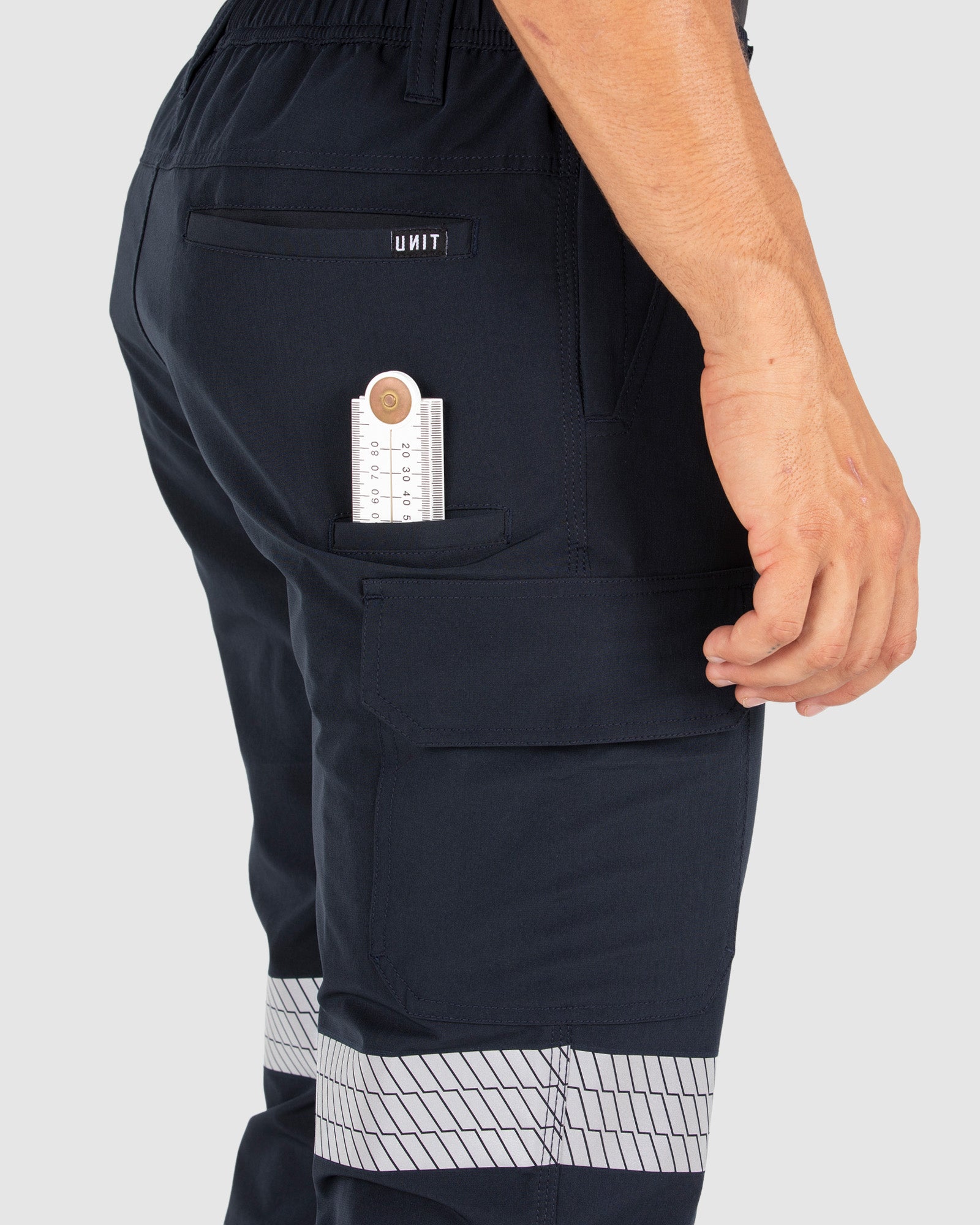 UNIT Mens Flexlite Reflective Utility Pants 259175