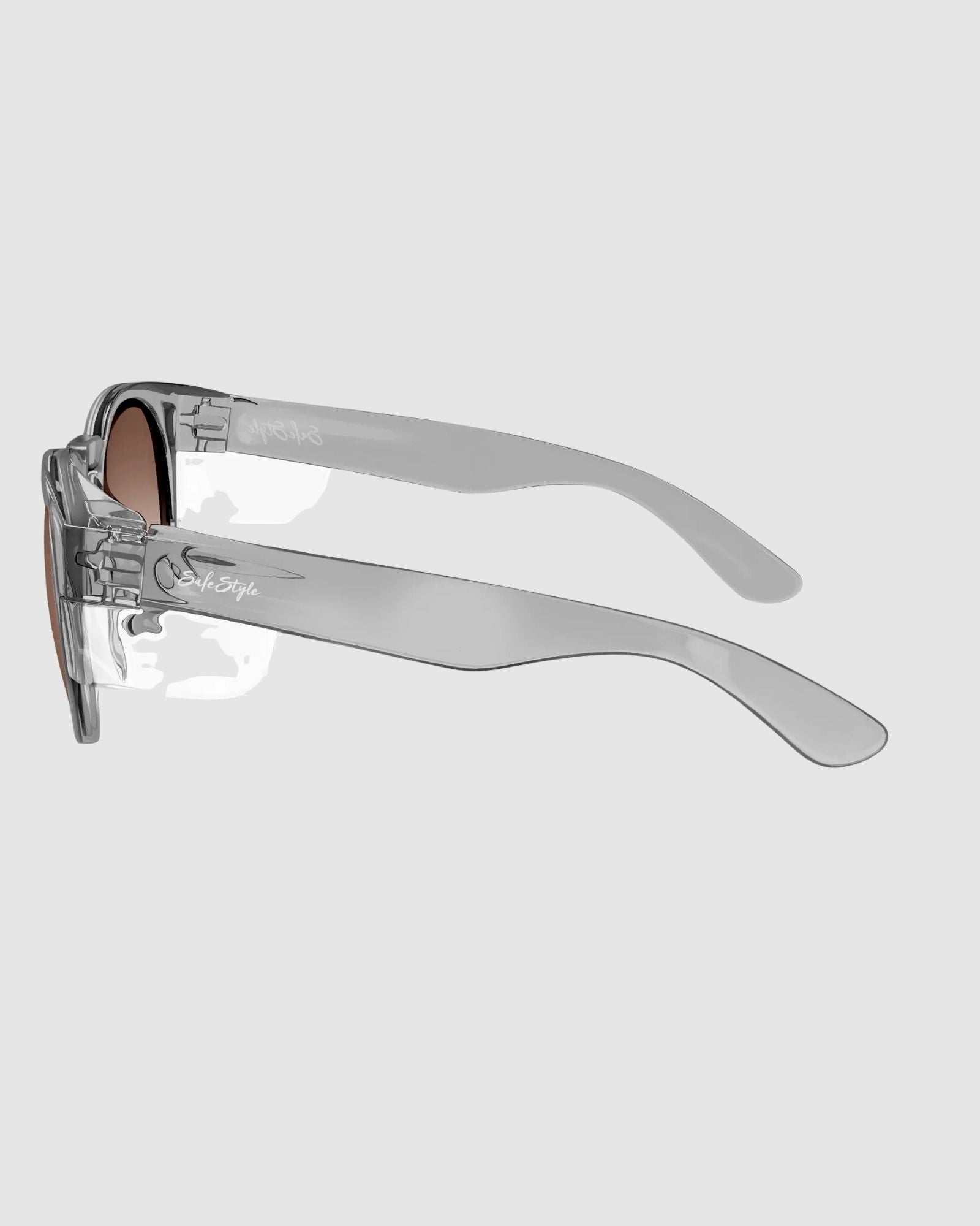Safestyle Cruisers Graphite Frame Brown Polarised Lens CRGBRP100