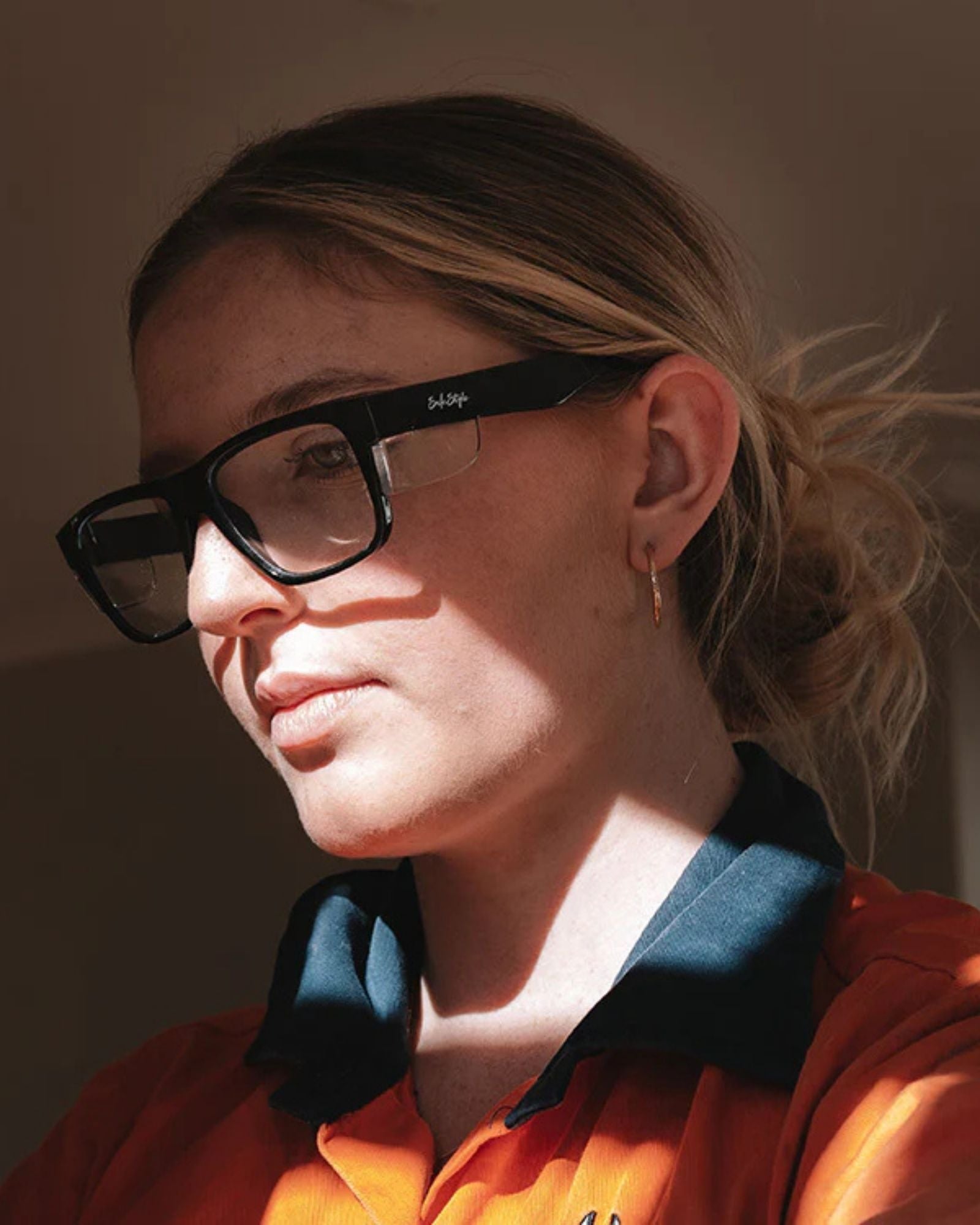 Safestyle Fusions Black Frame Clear Lens FBC100