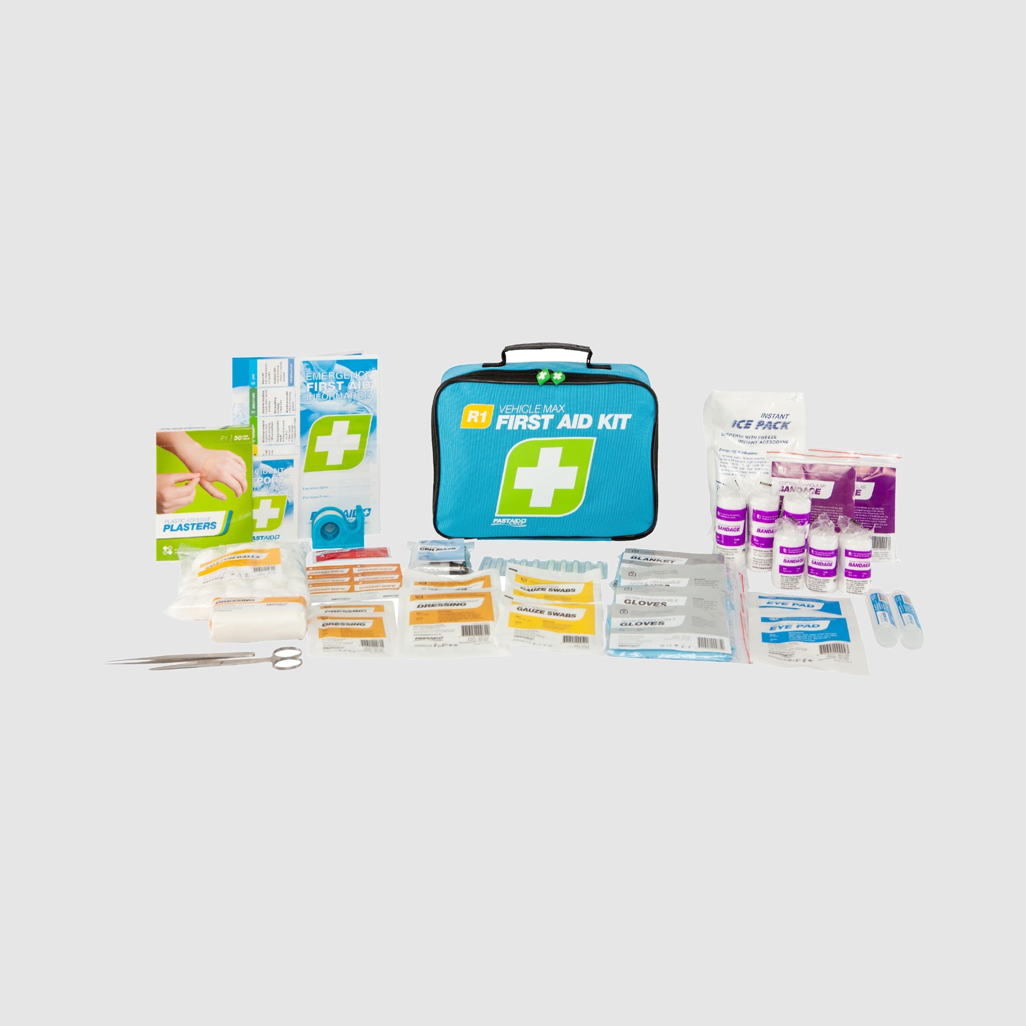FAST AID R1 Vehicle Max‚ Soft Pack First Aid Kit FAR1V30