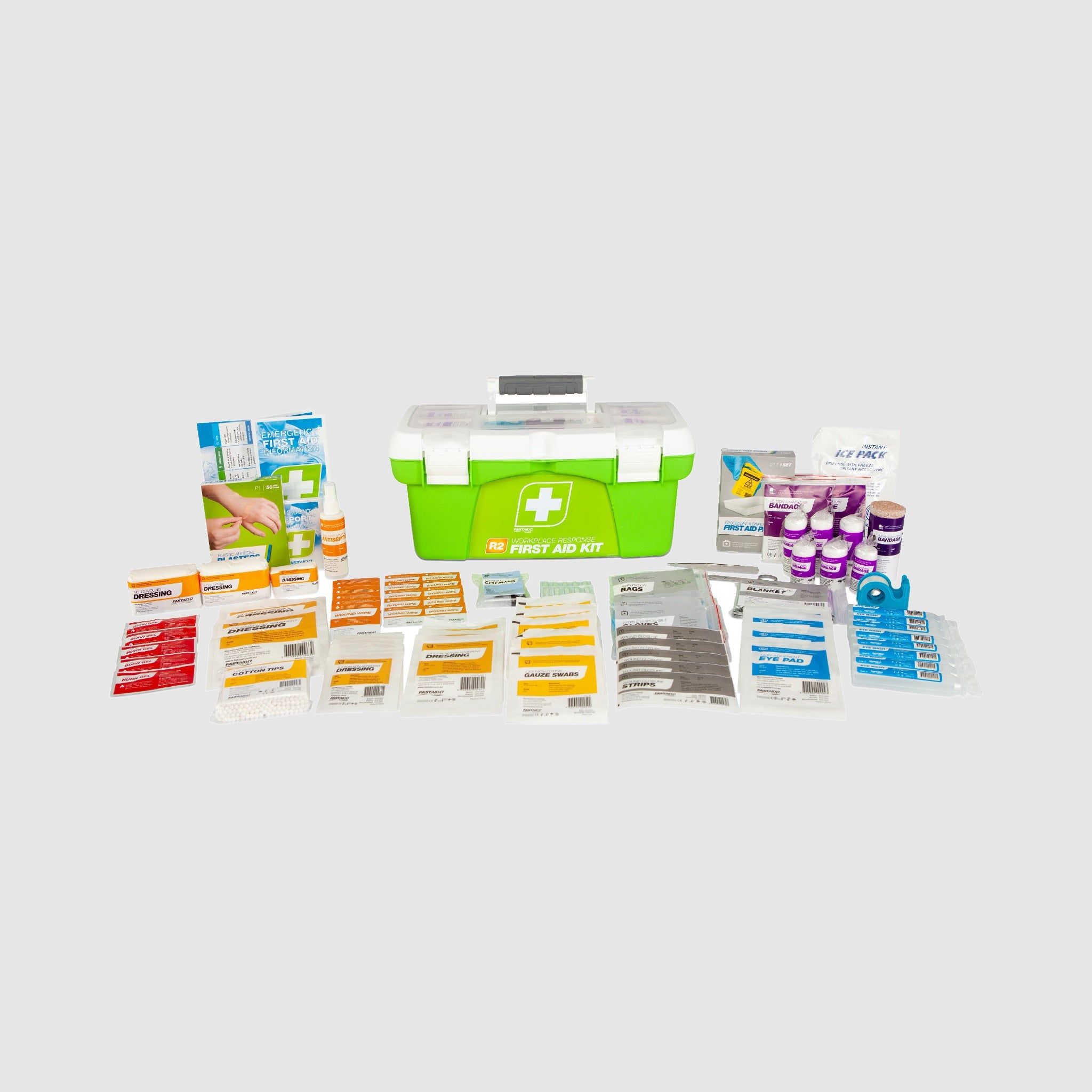 FAST AID R2 Workplace Response‚ Tackle Box First Aid Kit FAR222