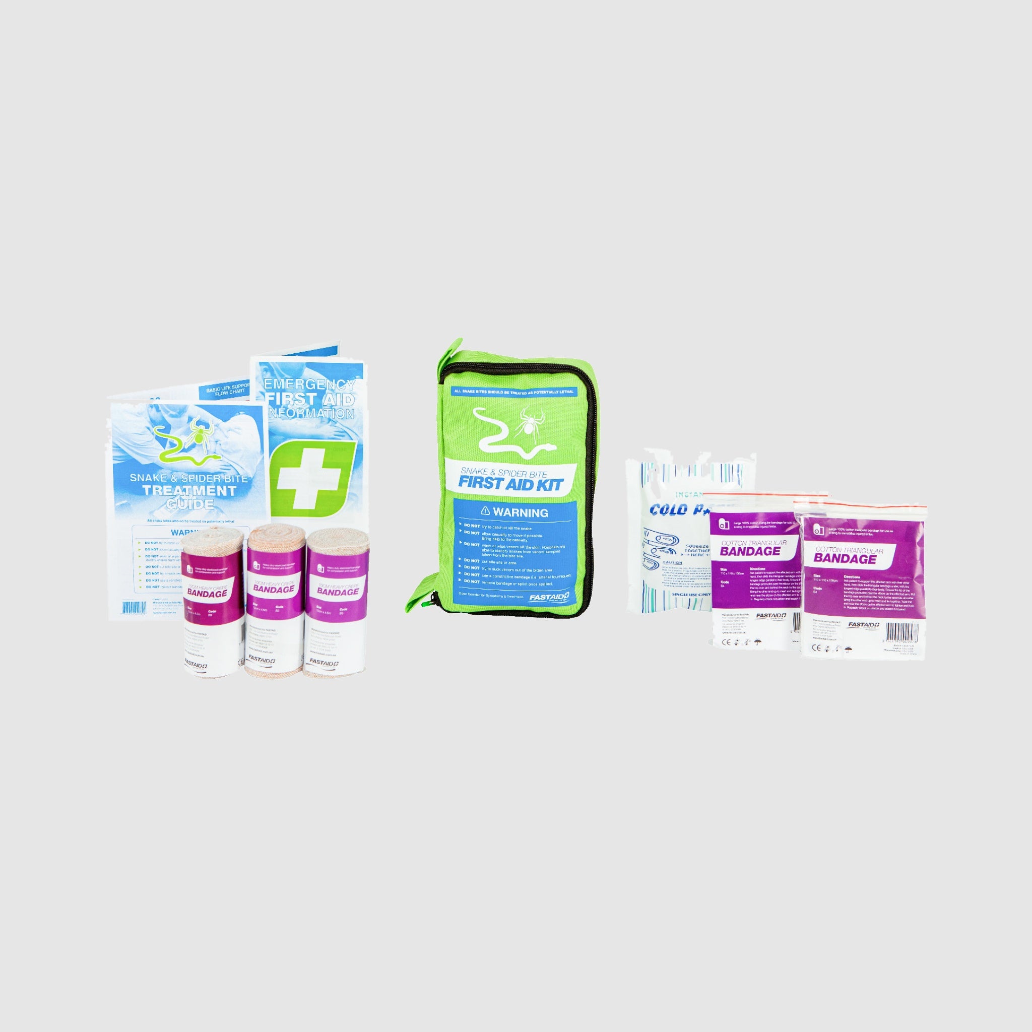 FAST AID Snake & Spider Bite‚ Soft Pack First Aid Kit FANCS30