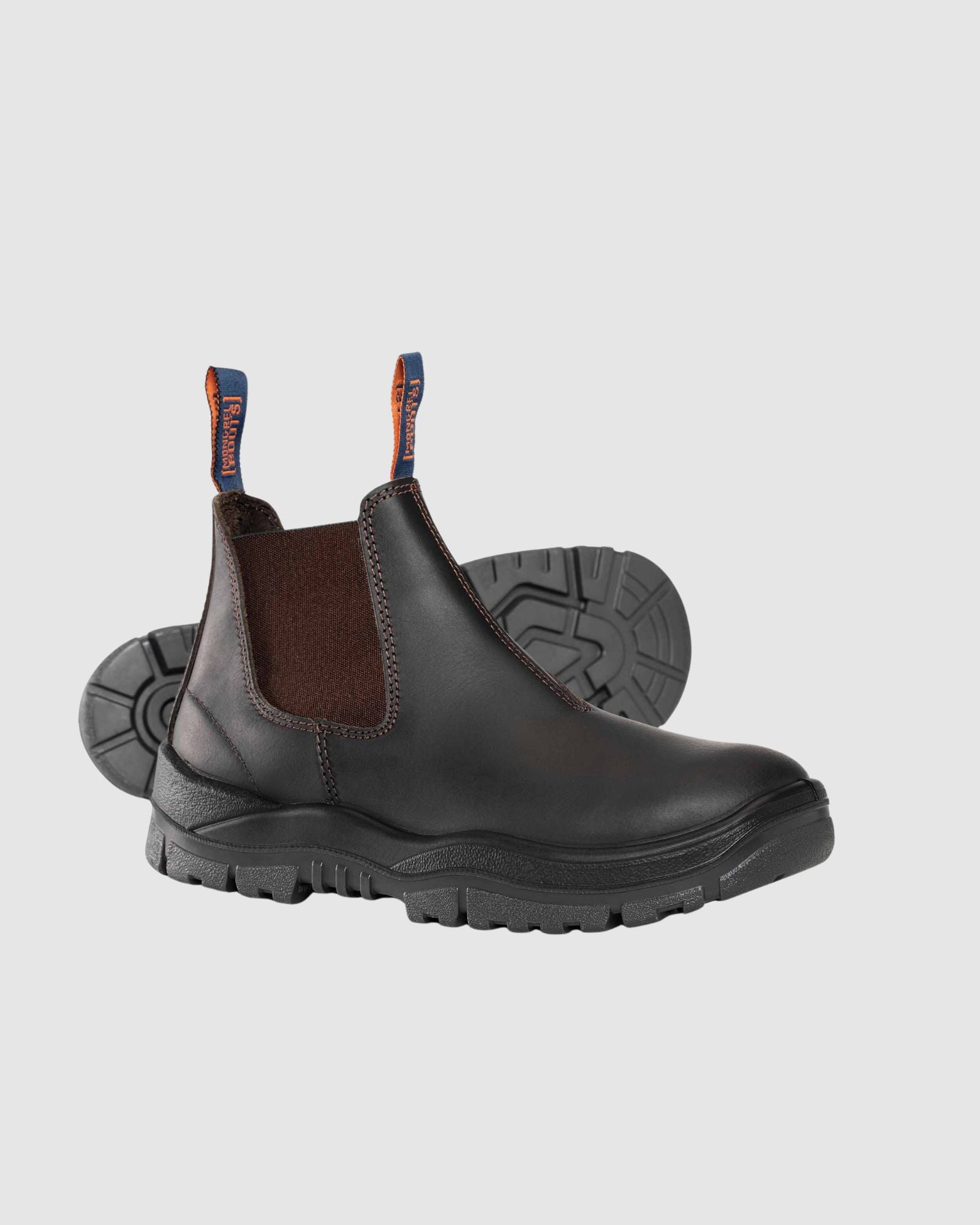 Mongrel Boots Claret Oil Kip V Cut Elastic Sided Boot 240090