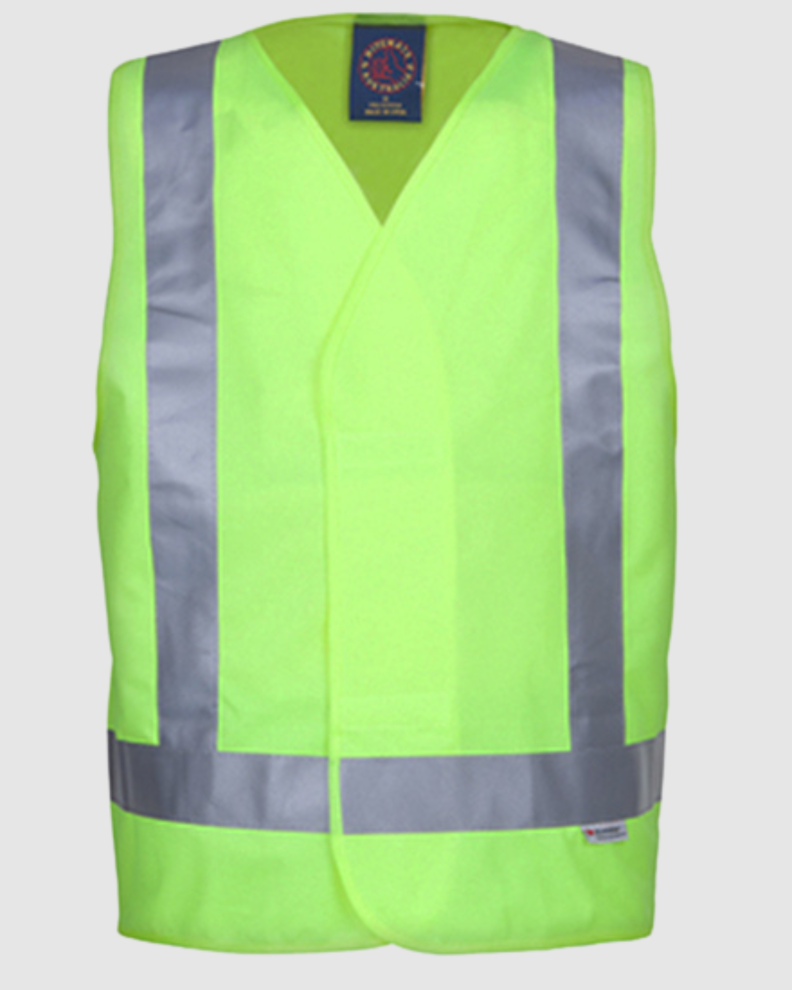 Ritemate Hi Viz Vest With 50MM Reflective Tape RM4245T
