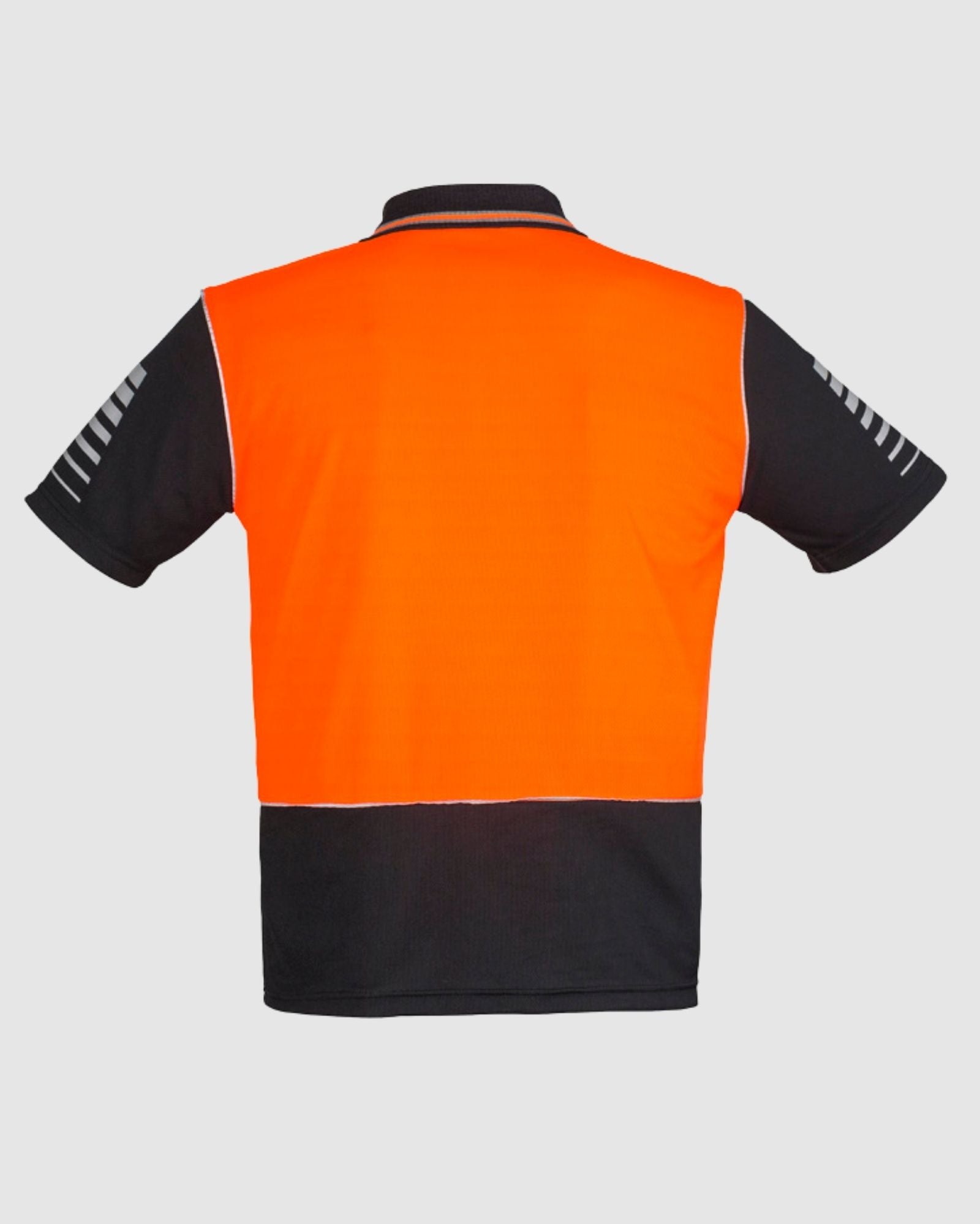 Syzmik Mens Hi Vis Zone Short Sleeve Polo ZH236