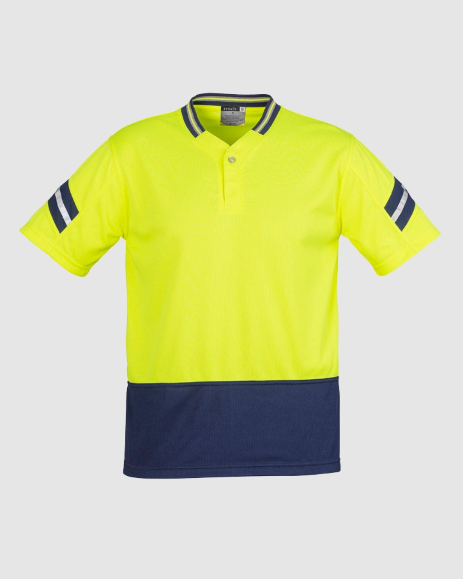 Syzmik Mens Hi Vis Astro Short Sleeve Polo ZH245