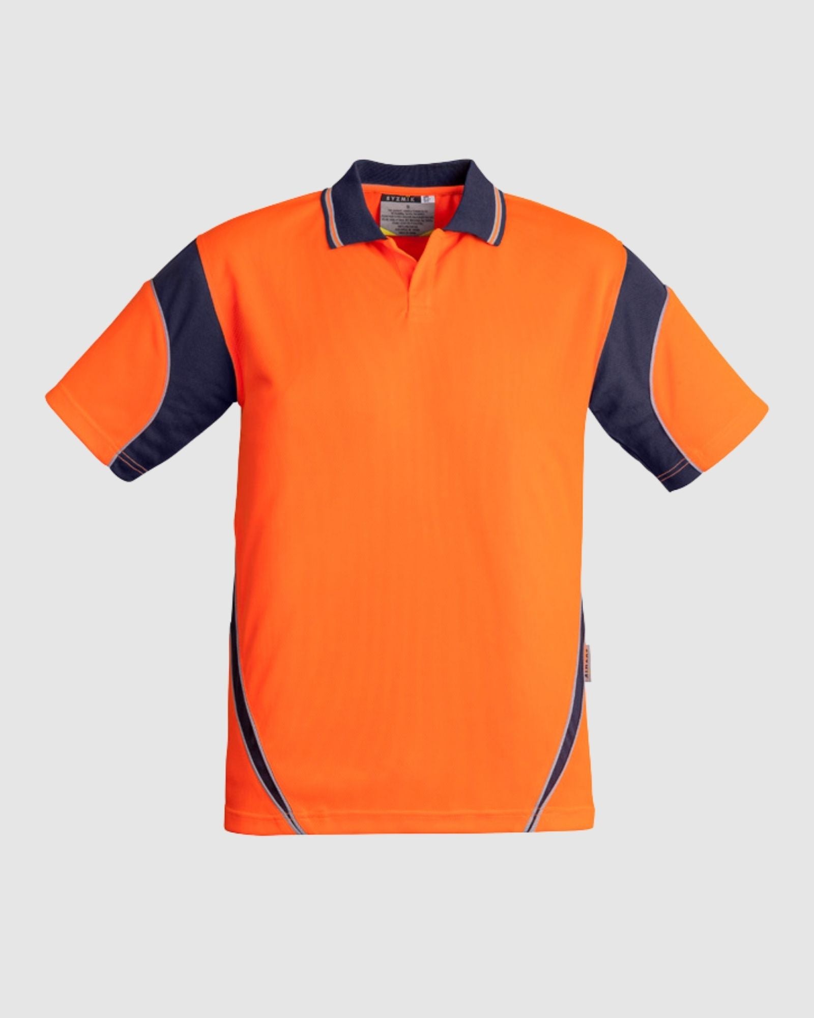 Syzmik Mens Hi Vis Aztec Short Sleeve Polo ZH248