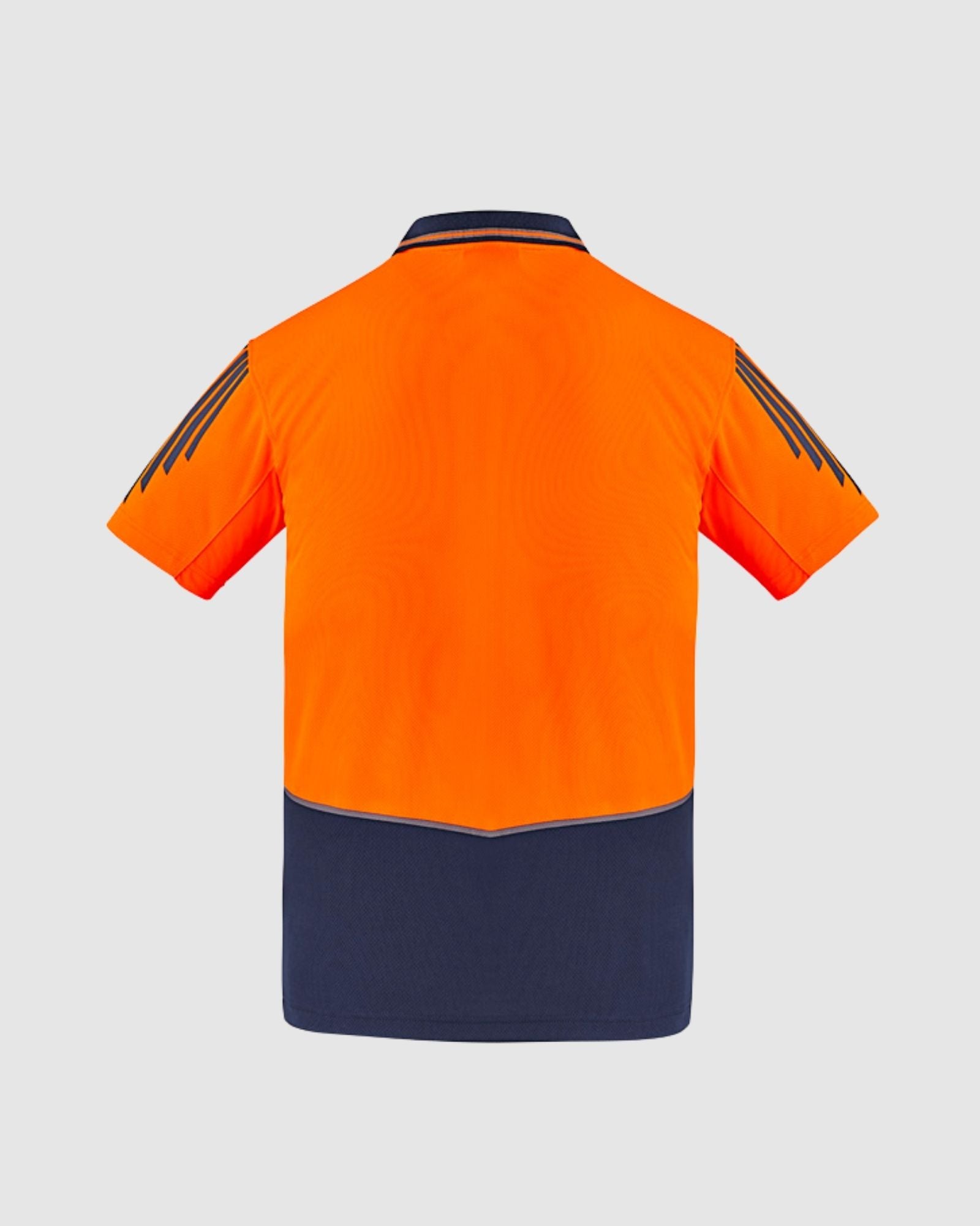 Syzmik Mens Hi Vis Flux Short Sleeve Polo ZH315