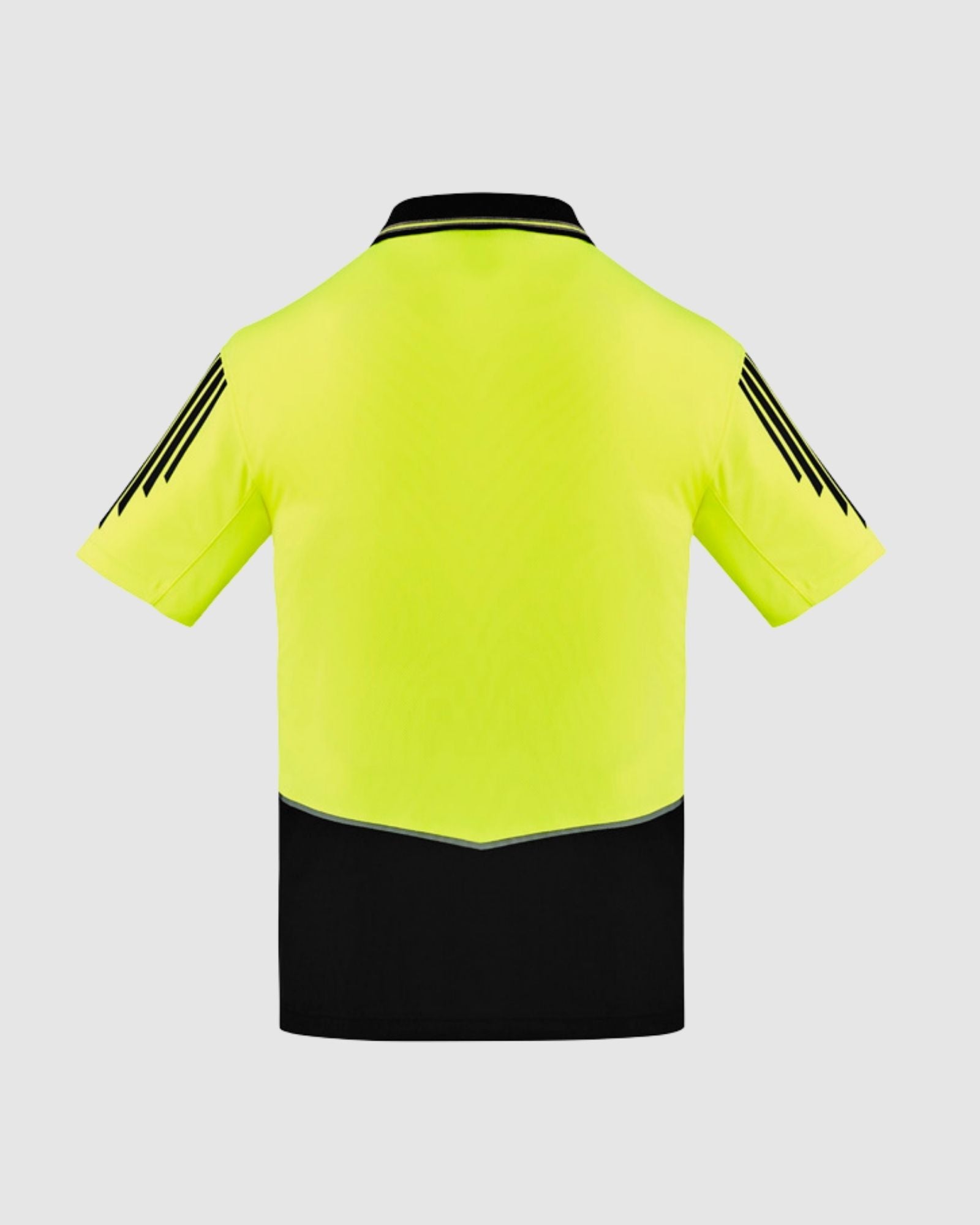 Syzmik Mens Hi Vis Flux Short Sleeve Polo ZH315