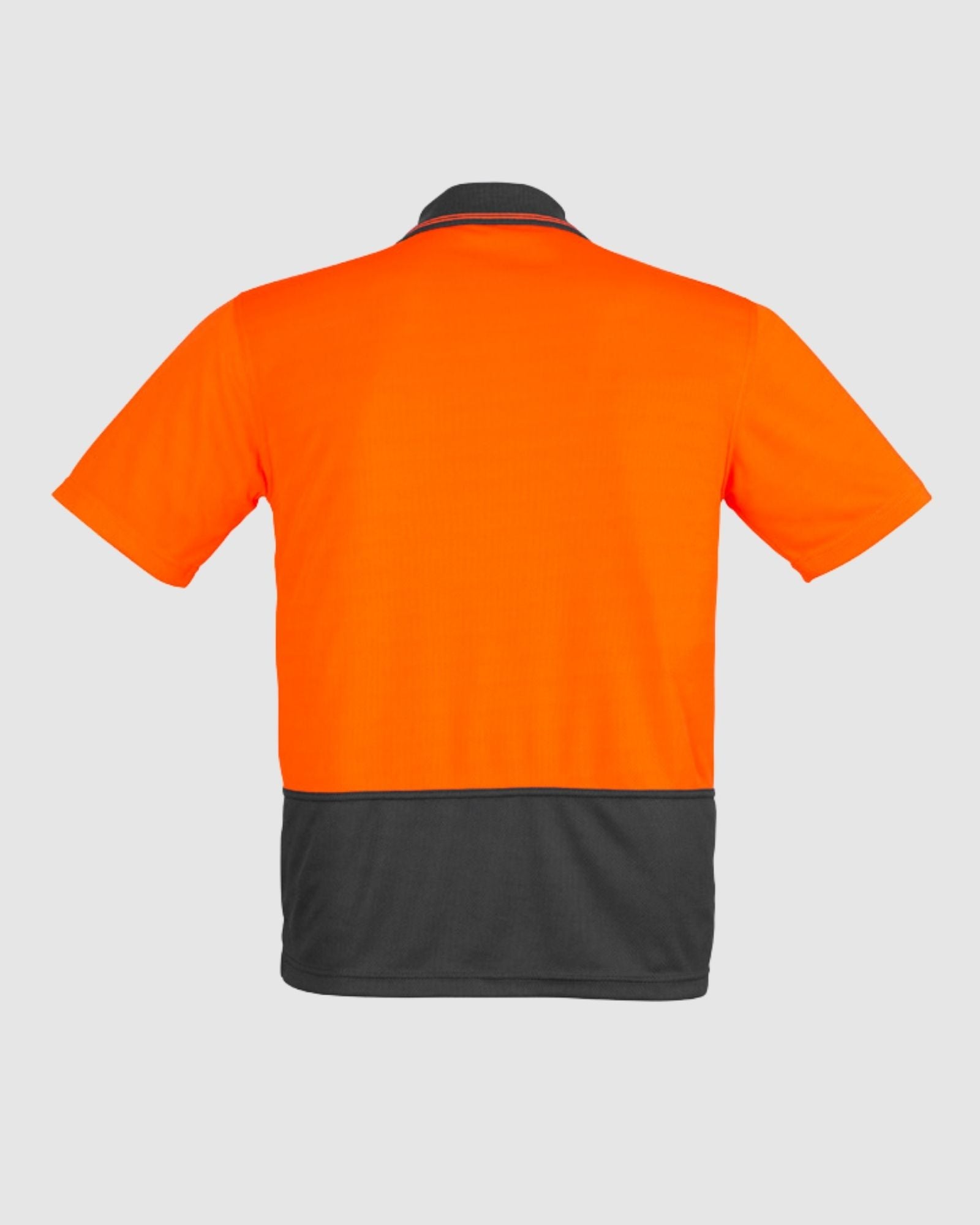 Syzmik Mens Hi Vis Comfort Back Short Sleeve Polo ZH415