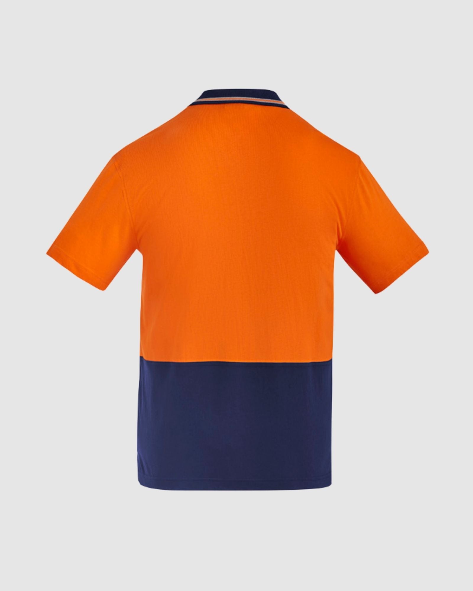 Syzmik Mens Hi Vis Cotton Short Sleeve Polo ZH435
