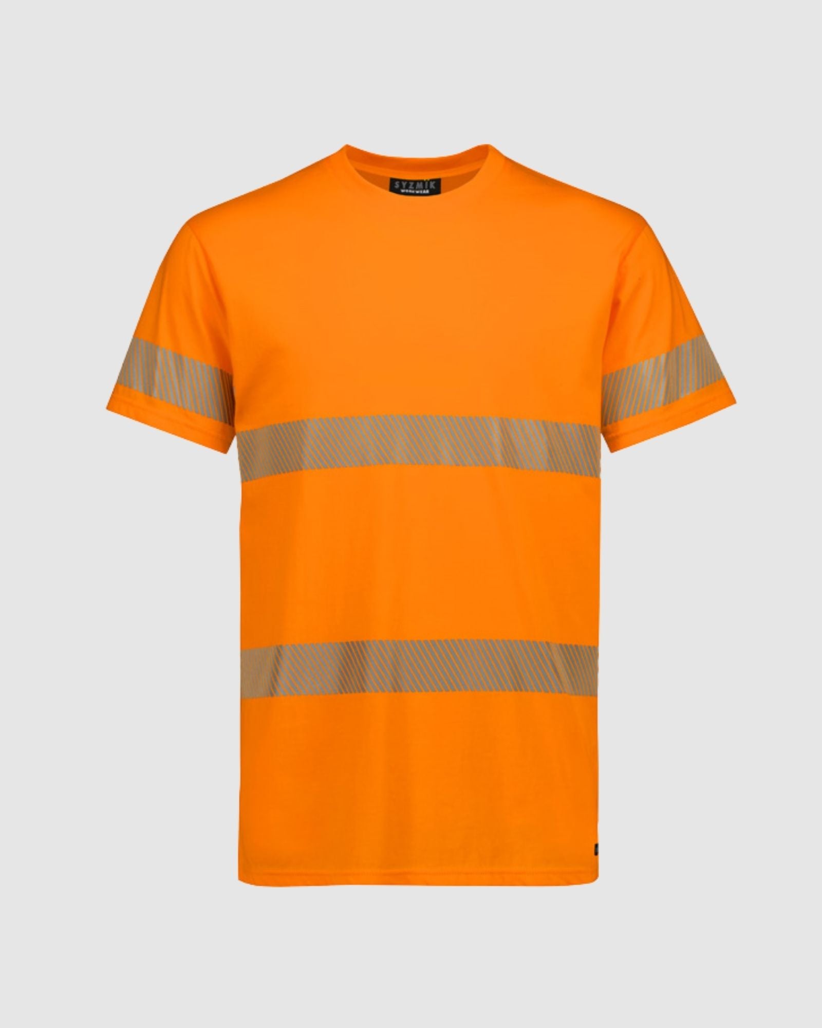Syzmik Mens Hi Vis Segmented Tape Cotton Tee Shirt ZH510