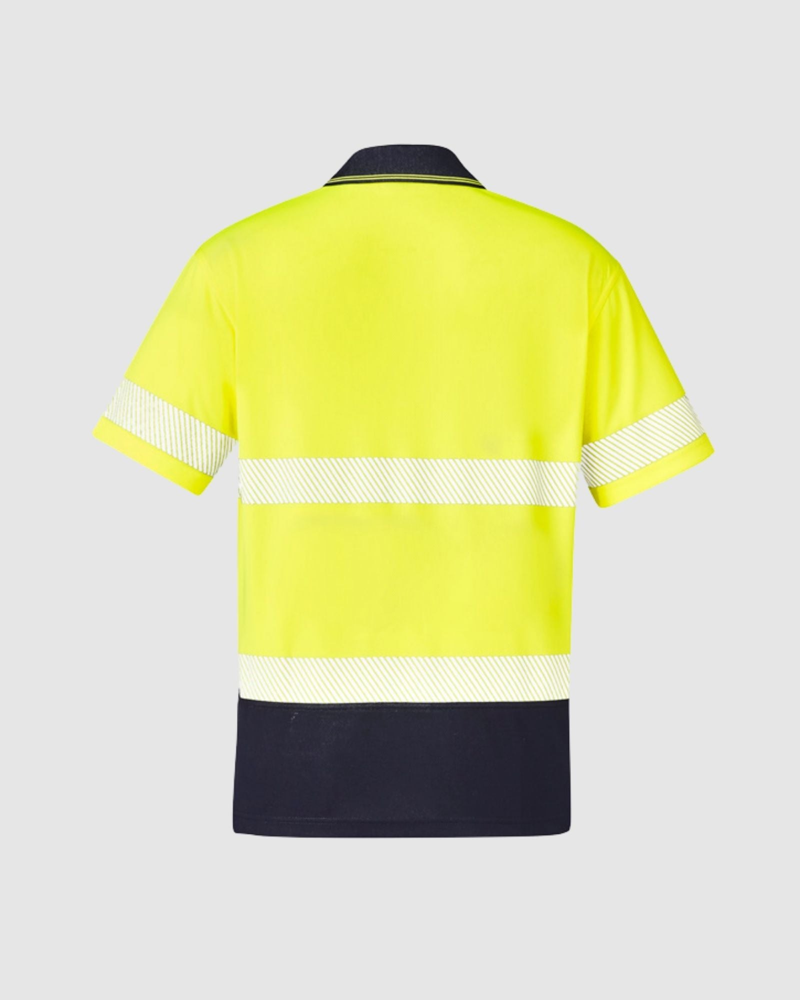 Syzmik Unisex Hi Vis Segmented Tape Short Sleeve Polo ZH535
