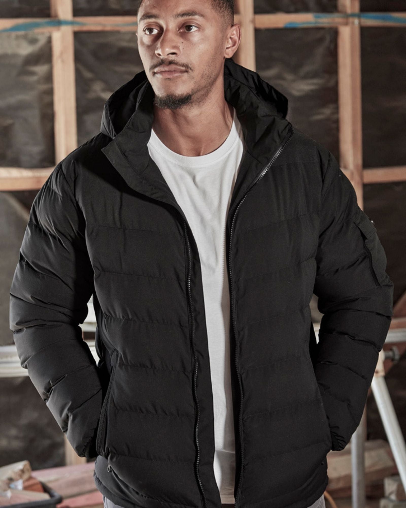 Syzmik Unisex Streetworx Hooded Puffer Jacket ZJ240