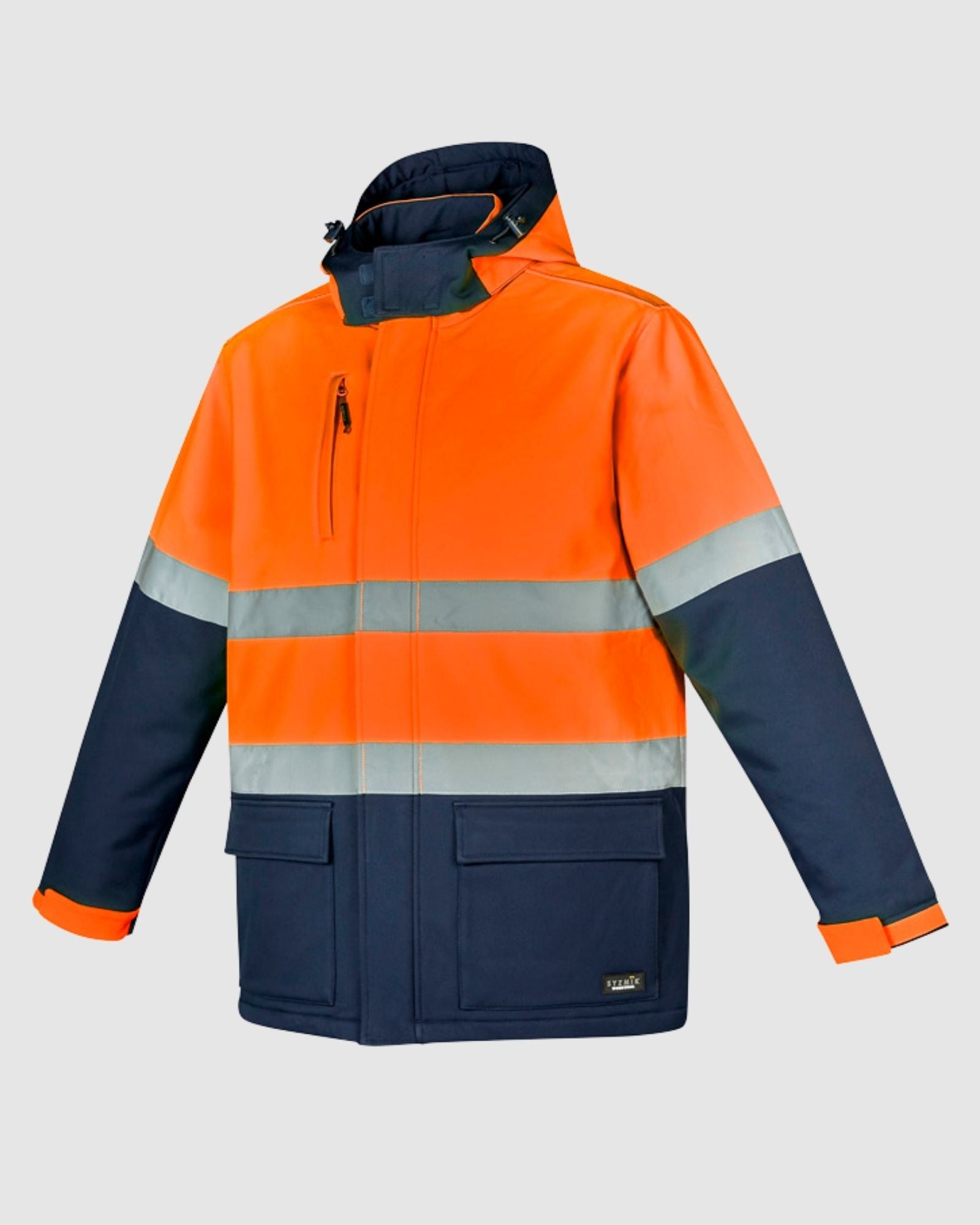 Syzmik Unisex Hi Vis Antarctic Softshell Jacket ZJ553