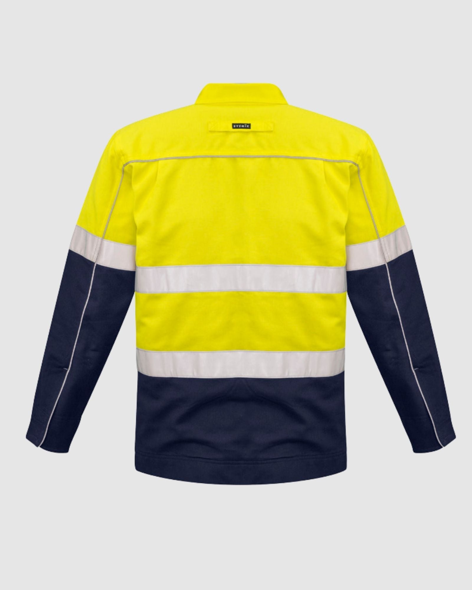 Syzmik Mens Hi Vis Cotton Drill Jacket ZJ590