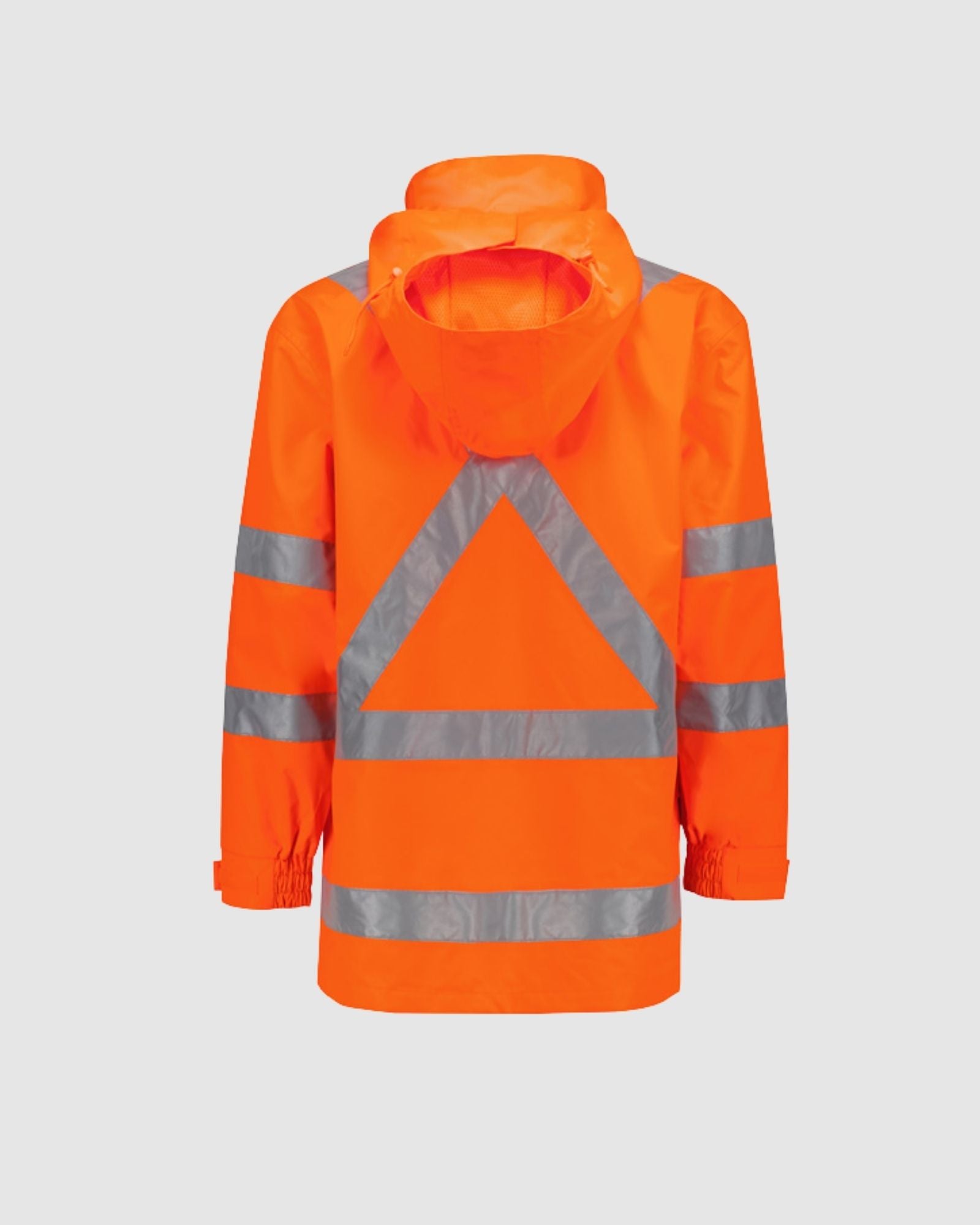 Syzmik Mens Hi Vis X Back Ultralite Waterproof Jacket ZJ657-AU