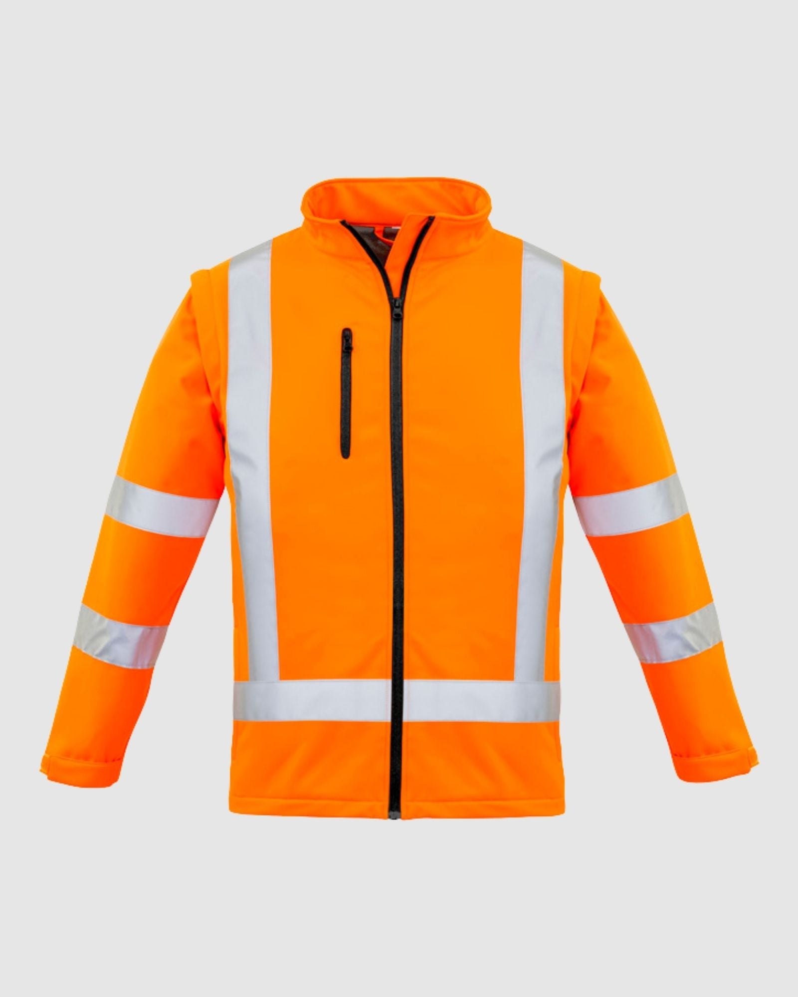Syzmik Womens Hi Vis Nsw Rail X Back 2 In 1 Softshell Jacket ZJ770