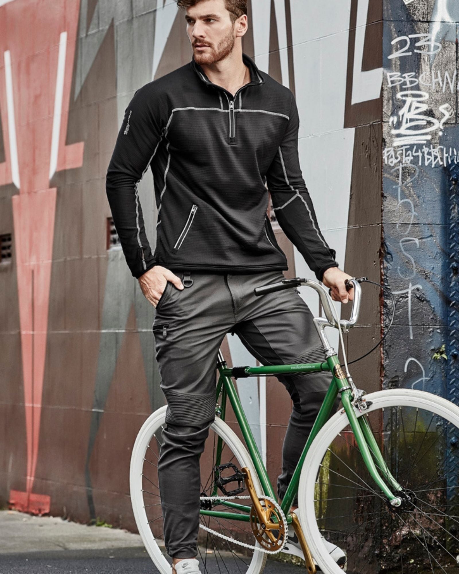 Syzmik Mens Streetworx Stretch Pant Cuffed ZP340