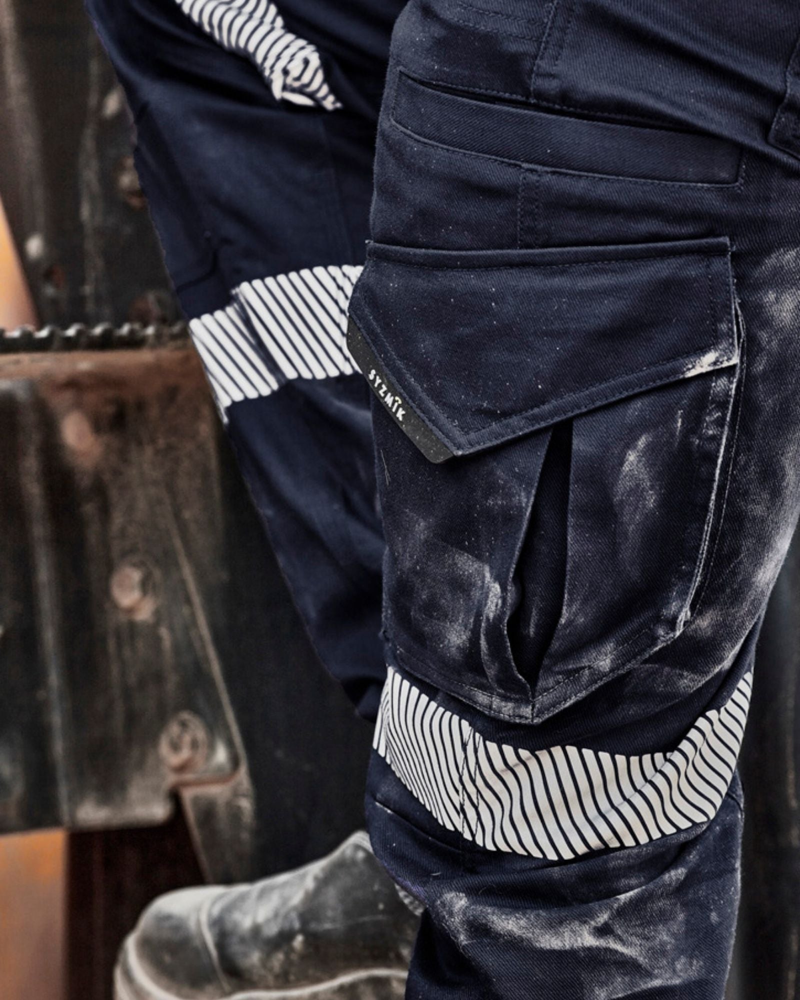 Syzmik Mens Rugged Cooling Stretch Taped Pant ZP924