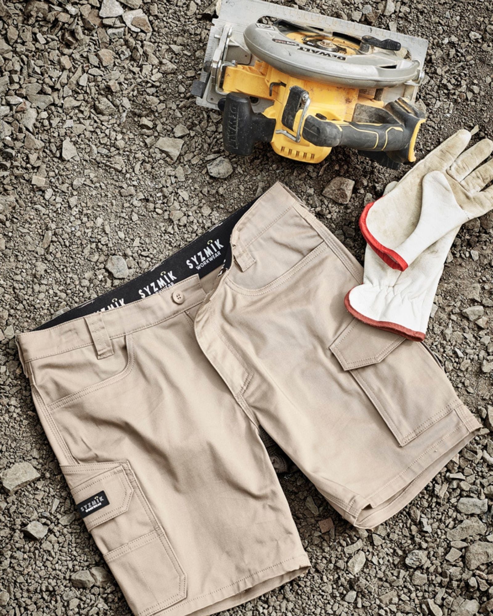 Syzmik Mens Essential Stretch Cargo Short ZS235
