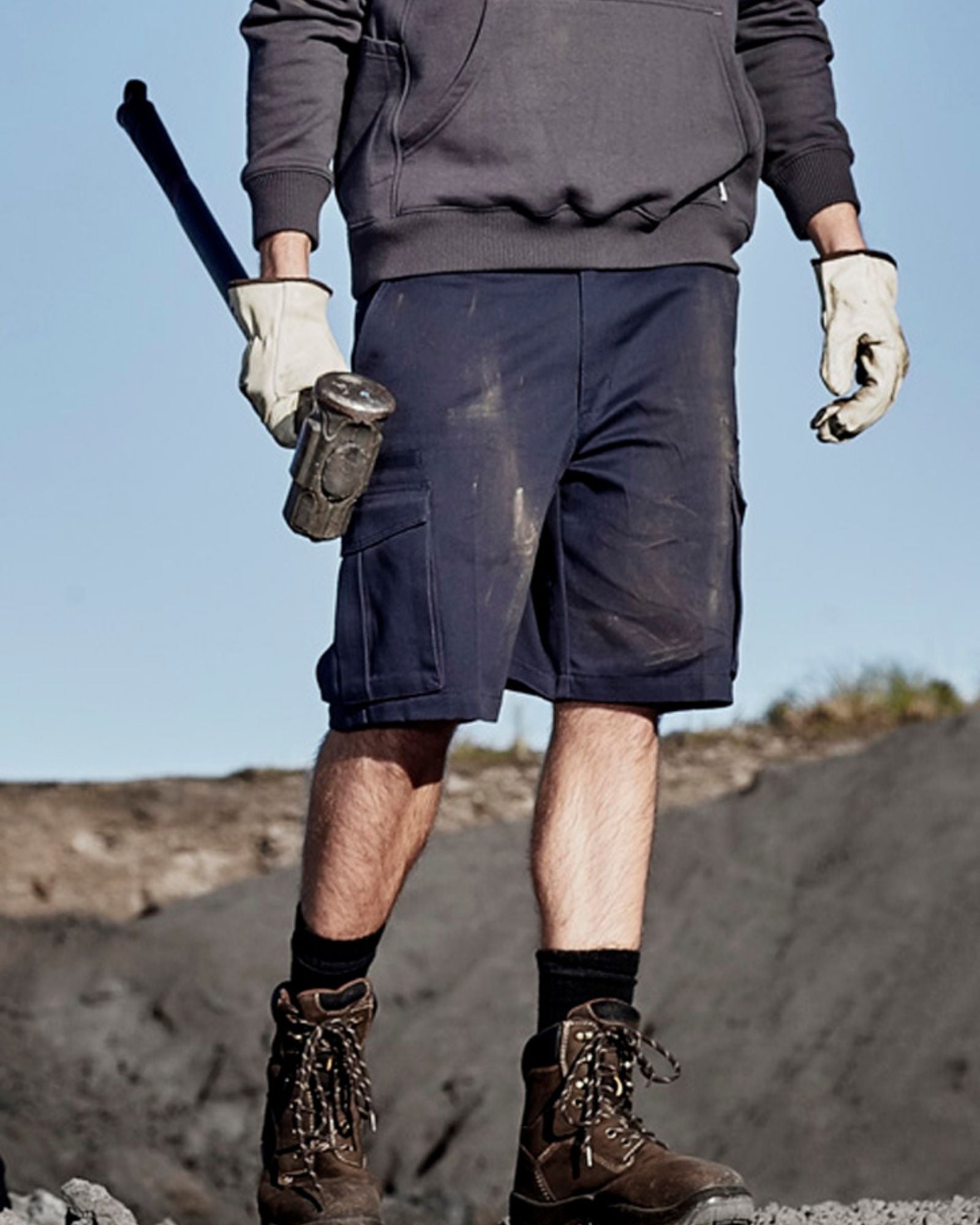 Syzmik Mens Basic Cargo Short ZS502