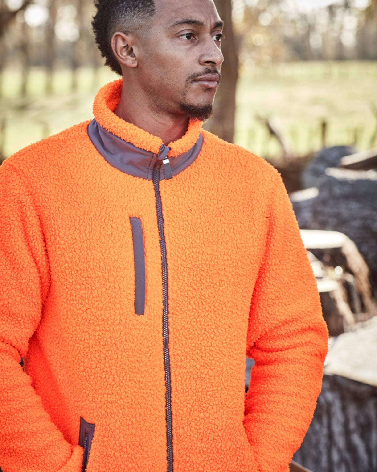 Syzmik Unisex Streetworx Full Zip Sherpa Fleece ZT285