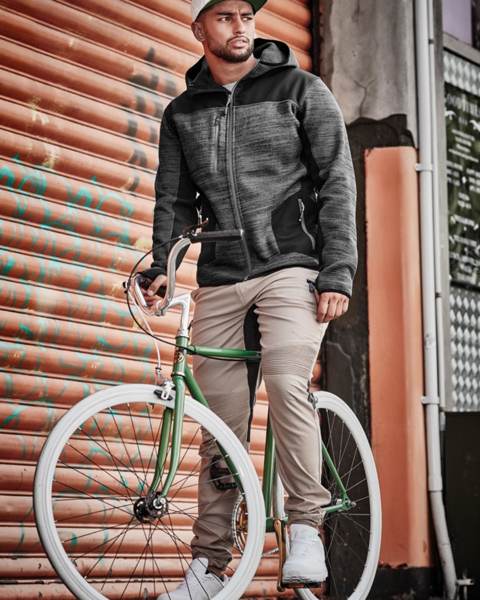 Syzmik Unisex Streetworx Reinforced Knit Hoodie ZT360