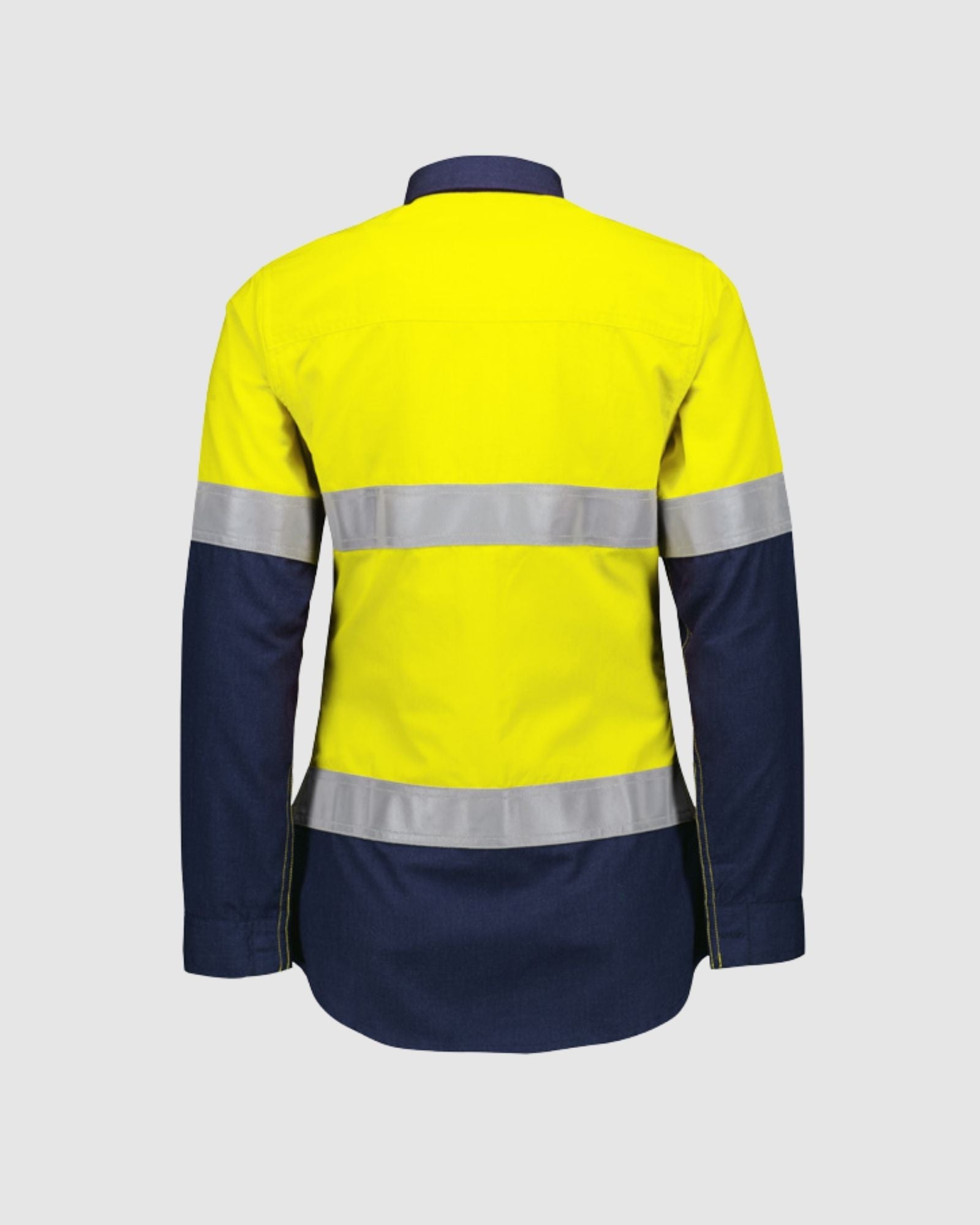 Syzmik Womens Orange Flame Lightweight Ripstop Taped Shirt ZW170