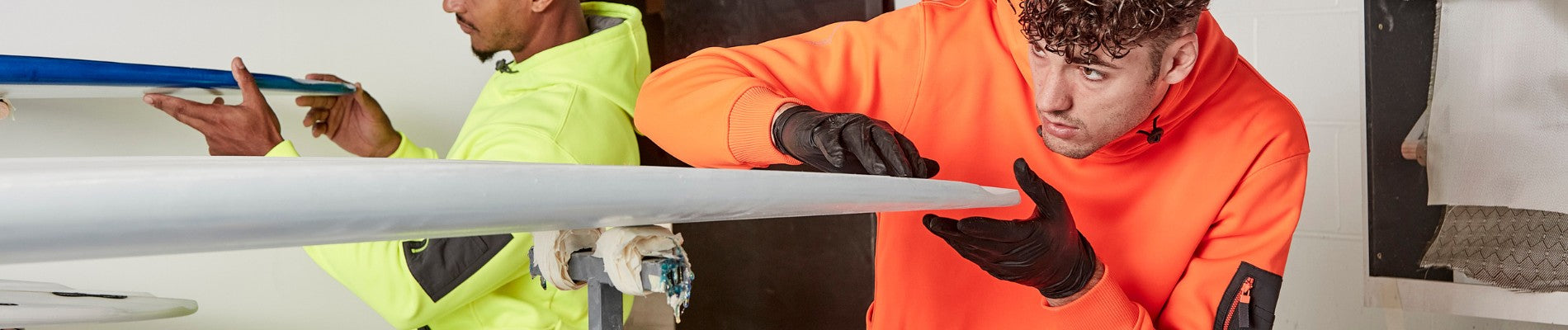 Mens Hi Vis Fleece