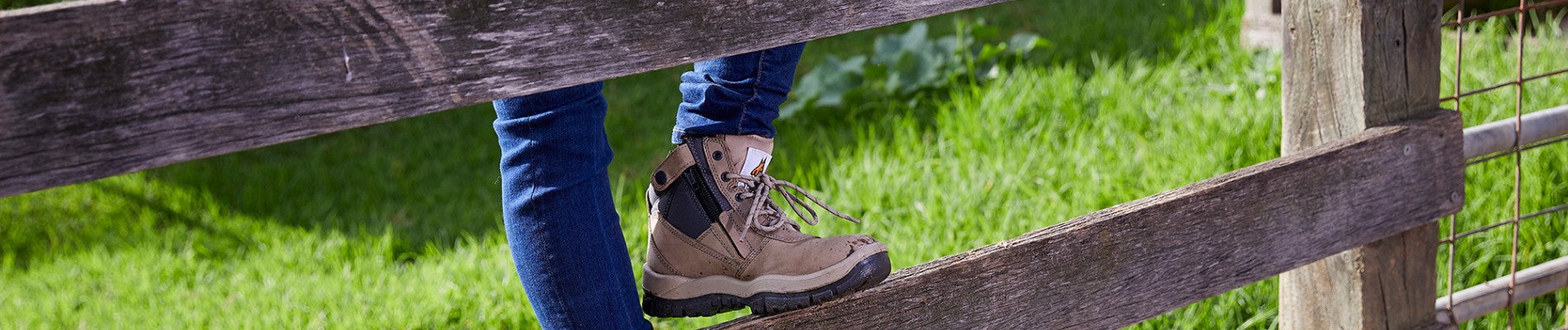 Womens Zip Sided Boots