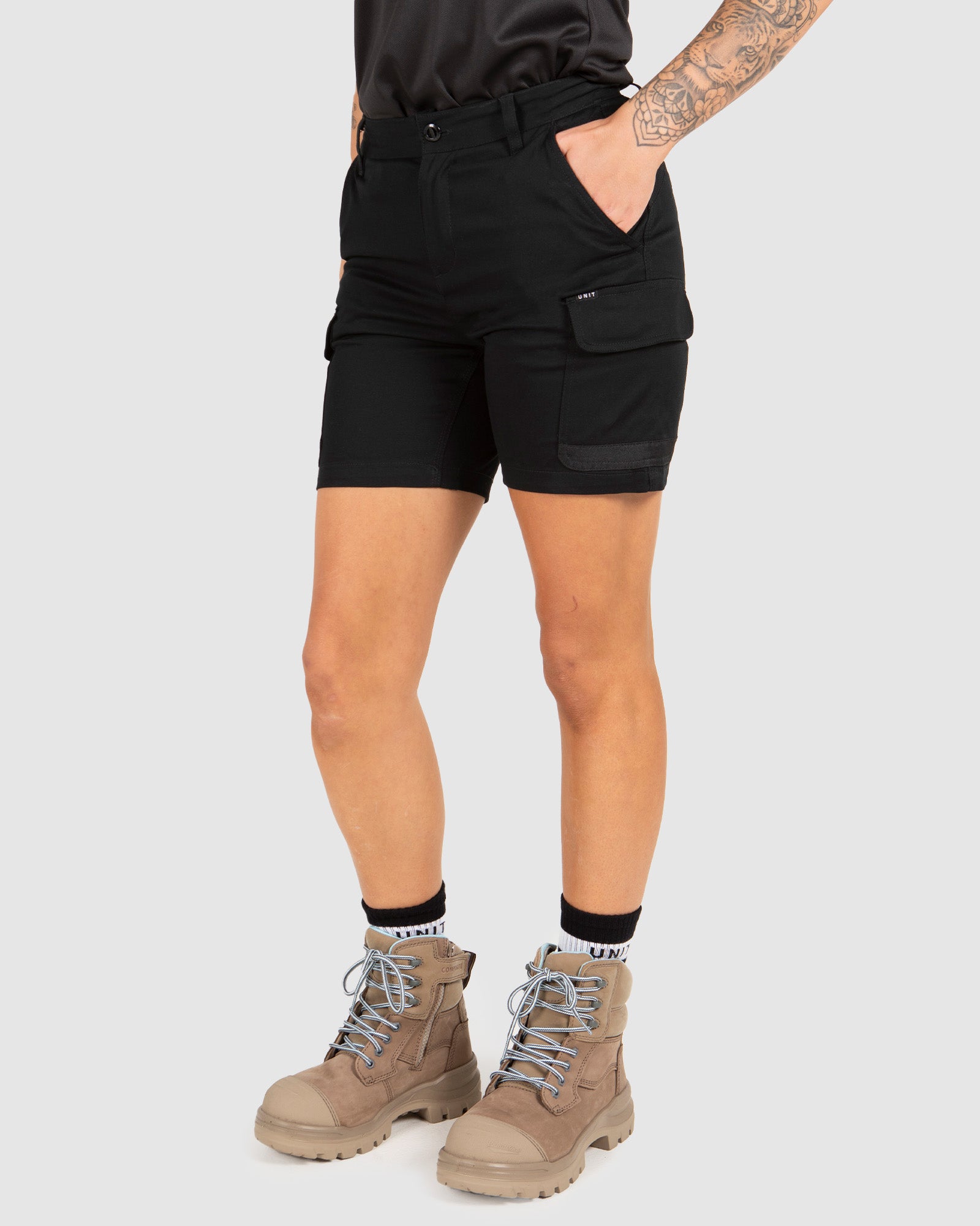 UNIT Ladies Workwear Staple Cargo Performance Shorts 209217006 