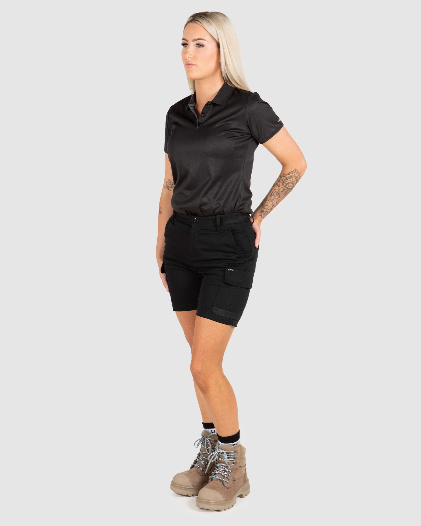 UNIT Ladies Workwear Staple Cargo Performance Shorts 209217006 