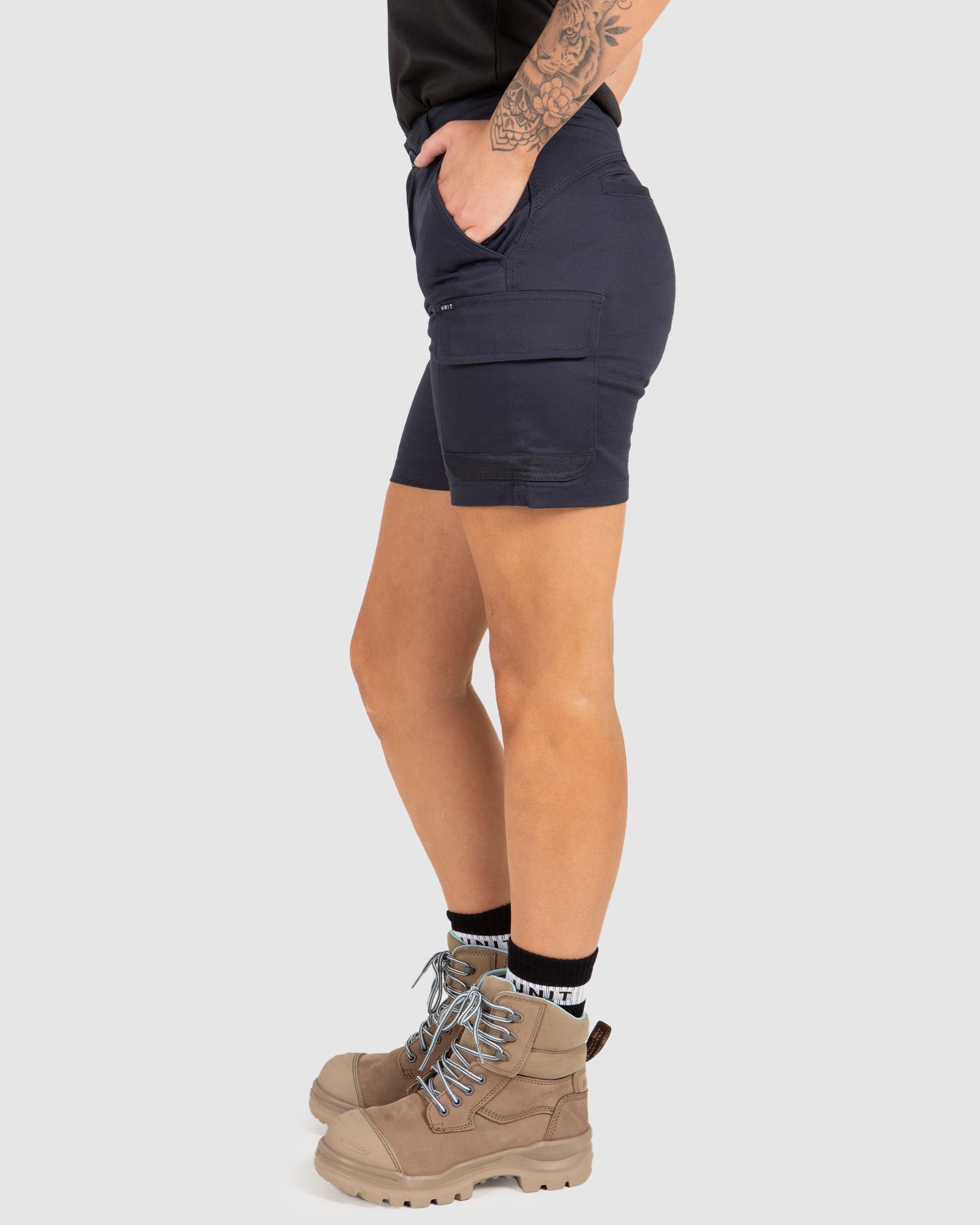 UNIT Ladies Workwear Staple Cargo Performance Shorts 209217006 