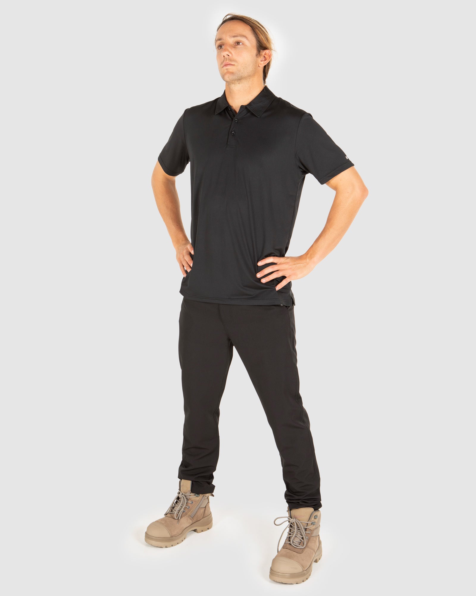UNIT Mens Polo Shirt Elite Flex 229145002 
