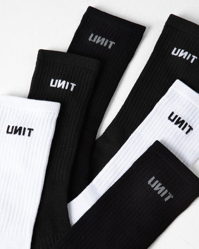 MENS SOCKS BAMBOO CREW 5 PACK