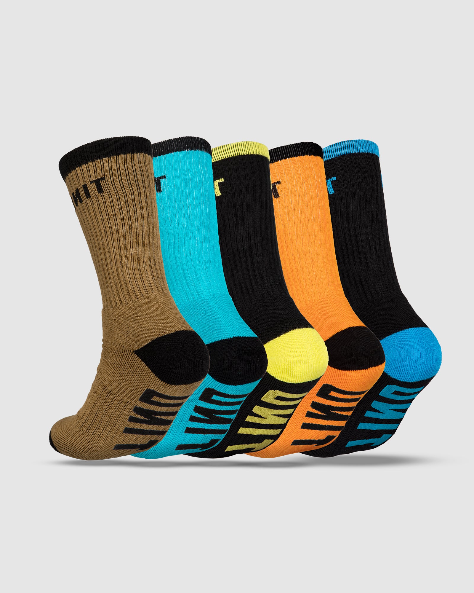 UNIT MENS SOCKS BAMBOO CREW 5 PACK - 259122