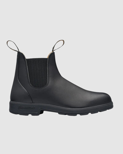 Blundstone Black Premium Leather Elastic Side Boot 610 