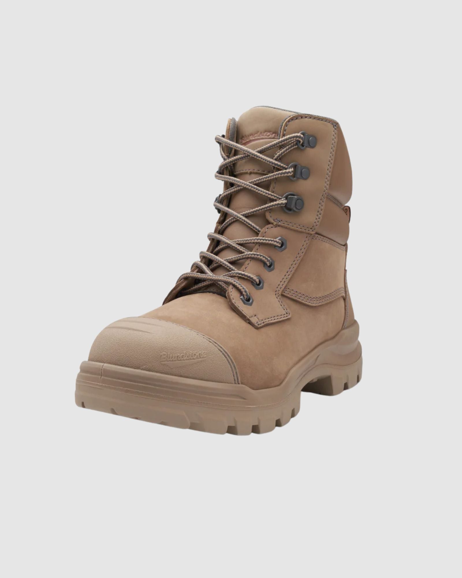 Blundstone Rotoflex Water Resistant Nubuck 150MM Zip Sided Safety Boot 8063 