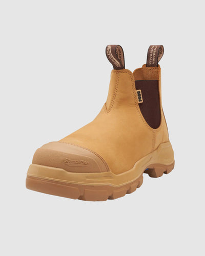 Blundstone Rotoflex Water Resistant Nubuck Elastic Side Safety Boot 9000 