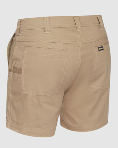 BISLEY STRETCH COTTON DRILL SHORT SHORT