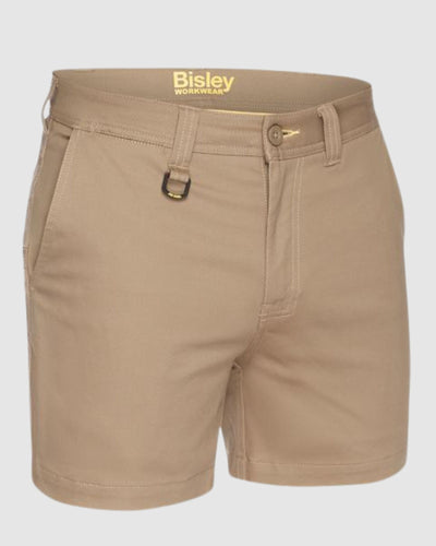 BISLEY STRETCH COTTON DRILL SHORT SHORT
