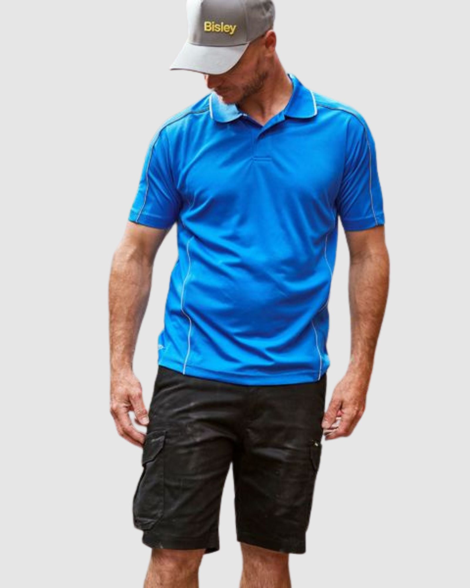 BISLEY BSHC1008 STRETCH COTTON DRILL CARGO SHORT