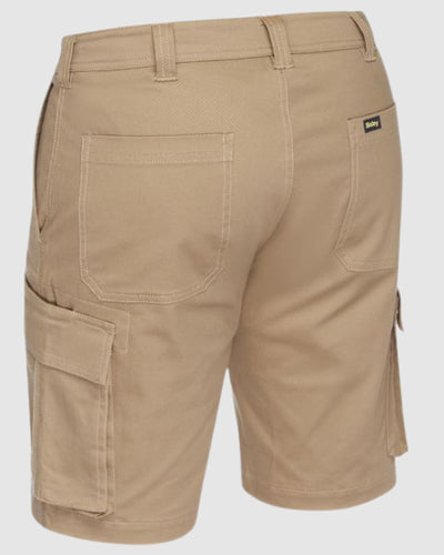 BISLEY BSHC1008 STRETCH COTTON DRILL CARGO SHORT