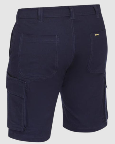 BISLEY BSHC1008 STRETCH COTTON DRILL CARGO SHORT