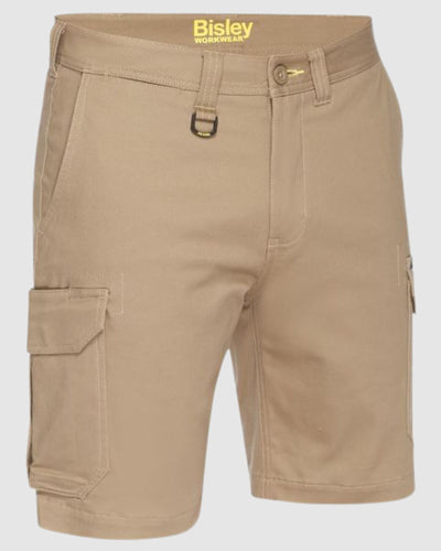 BISLEY BSHC1008 STRETCH COTTON DRILL CARGO SHORT