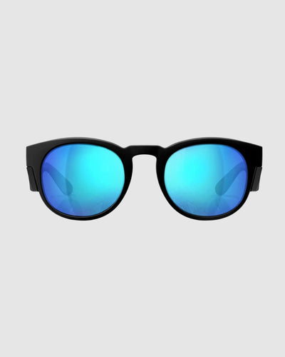 Safestyle Cruisers Matte Black Frame Mirror Blue Polarised Lens CRMBBP100